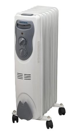 melhores aquecedores de ambiente - Aquecedor a óleo Ventisol